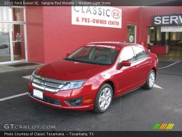 2010 Ford Fusion SE in Sangria Red Metallic