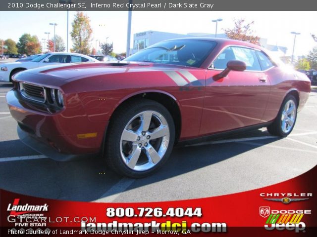 2010 Dodge Challenger SE in Inferno Red Crystal Pearl