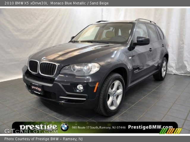 2010 BMW X5 xDrive30i in Monaco Blue Metallic