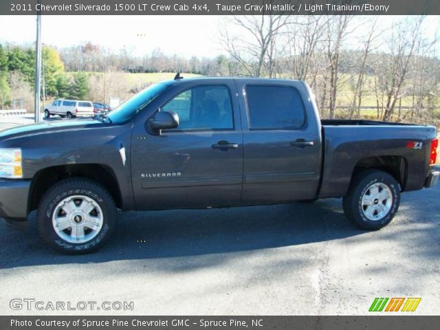 2011 Chevrolet Silverado 1500 LT Crew Cab 4x4 in Taupe Gray Metallic