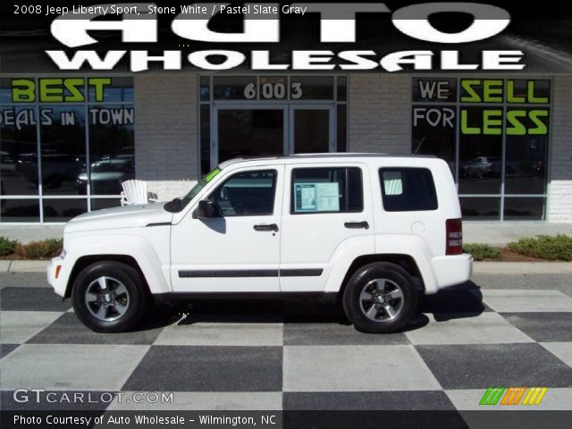 2008 Jeep Liberty Sport in Stone White