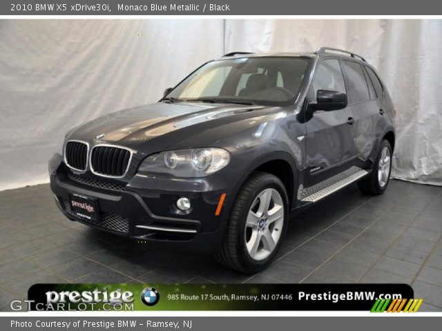 2010 BMW X5 xDrive30i in Monaco Blue Metallic