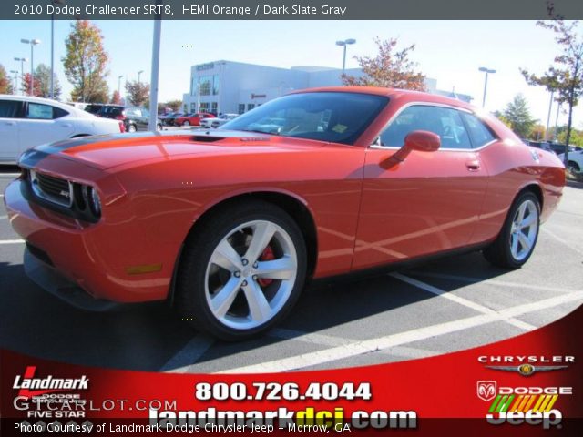 2010 Dodge Challenger SRT8 in HEMI Orange