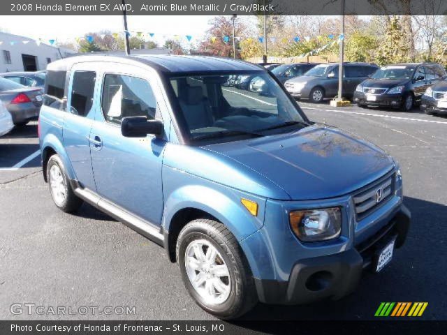 2008 Honda Element EX AWD in Atomic Blue Metallic