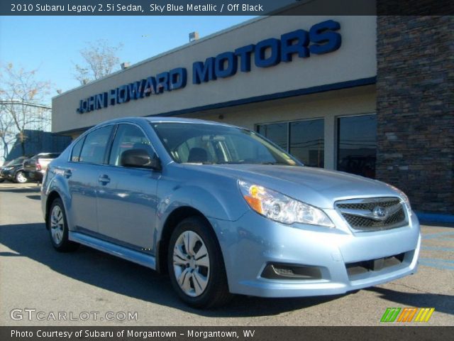 2010 Subaru Legacy 2.5i Sedan in Sky Blue Metallic