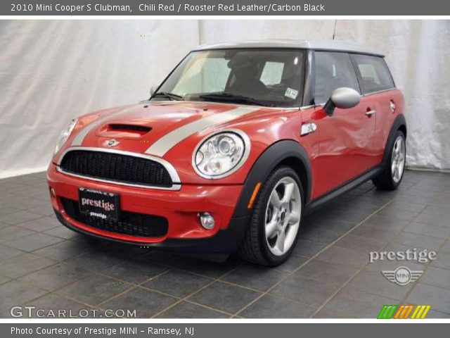 2010 Mini Cooper S Clubman in Chili Red