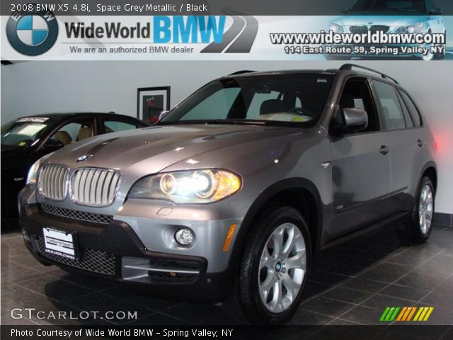 2008 BMW X5 4.8i in Space Grey Metallic