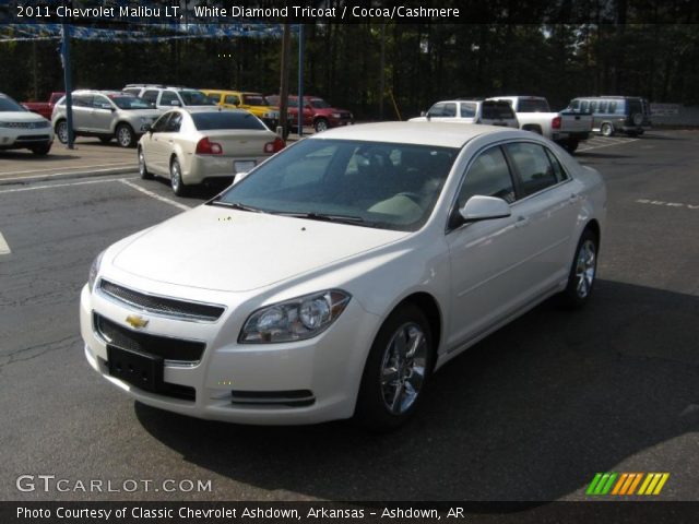 2011 Chevrolet Malibu LT in White Diamond Tricoat