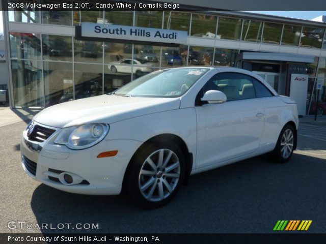 2008 Volkswagen Eos 2.0T in Candy White
