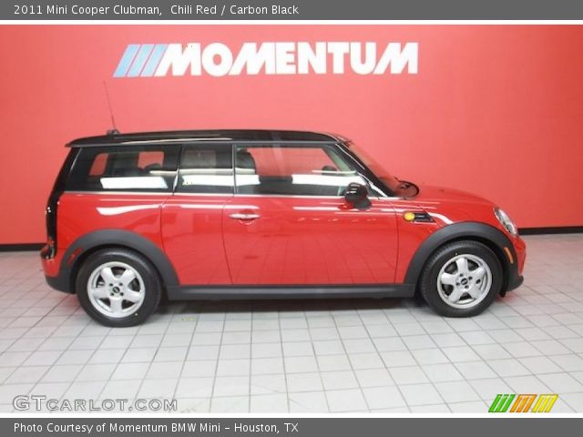 2011 Mini Cooper Clubman in Chili Red