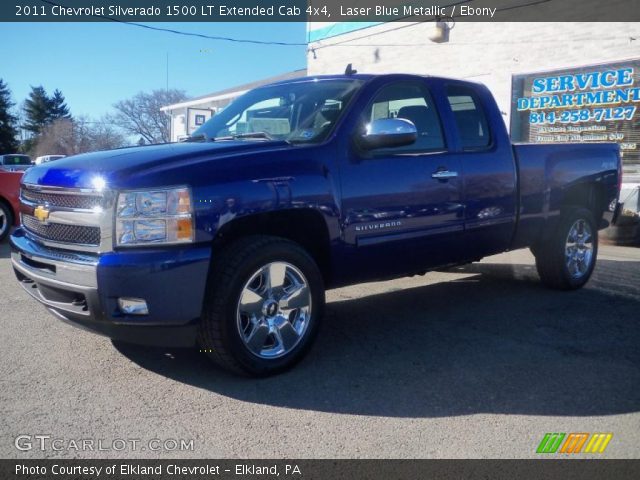 2011 Chevrolet Silverado 1500 LT Extended Cab 4x4 in Laser Blue Metallic