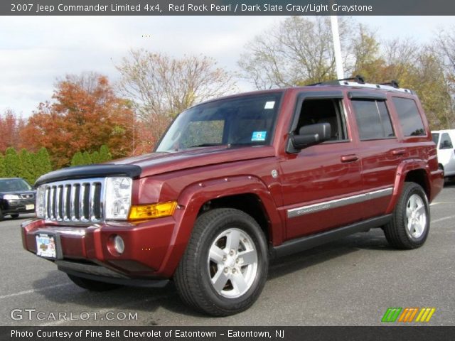 2007 Jeep Commander Limited 4x4 in Red Rock Pearl