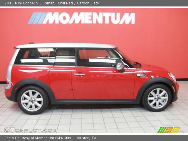 2011 Mini Cooper S Clubman in Chili Red