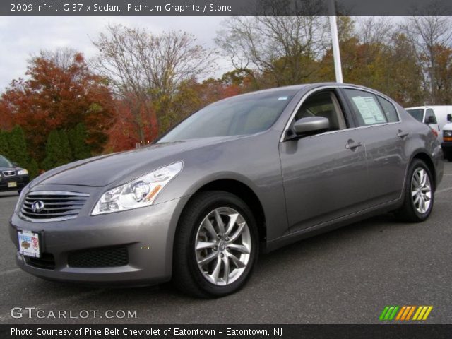 2009 Infiniti G 37 x Sedan in Platinum Graphite