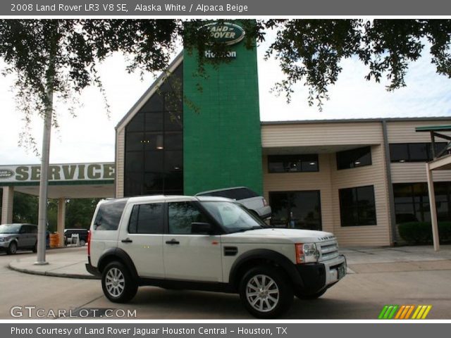 2008 Land Rover LR3 V8 SE in Alaska White