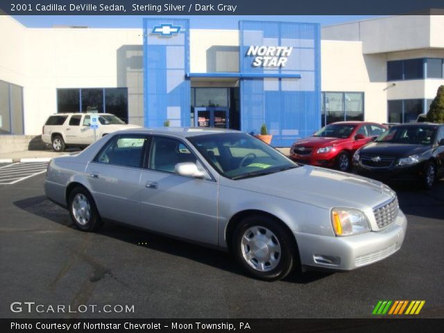 2001 Cadillac DeVille Sedan in Sterling Silver