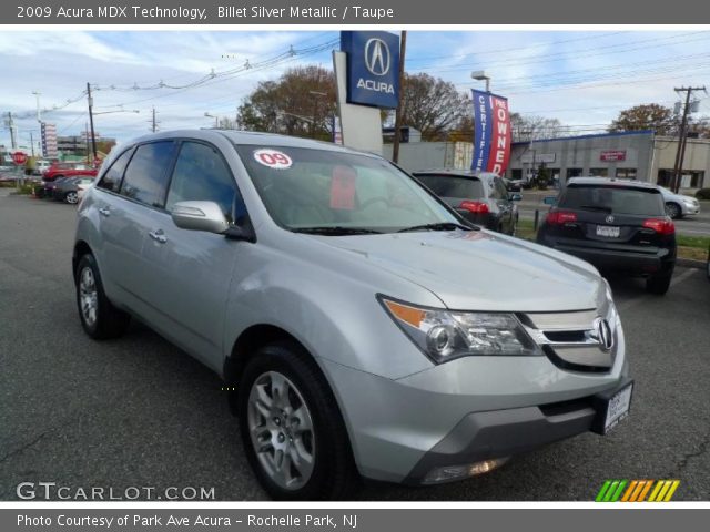 2009 Acura MDX Technology in Billet Silver Metallic