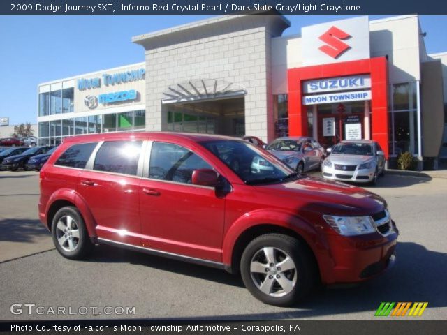 2009 Dodge Journey SXT in Inferno Red Crystal Pearl