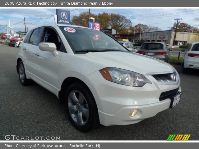 2008 Acura RDX Technology in White Diamond Pearl