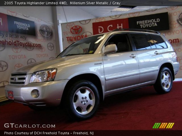 2005 Toyota Highlander Limited 4WD in Millenium Silver Metallic
