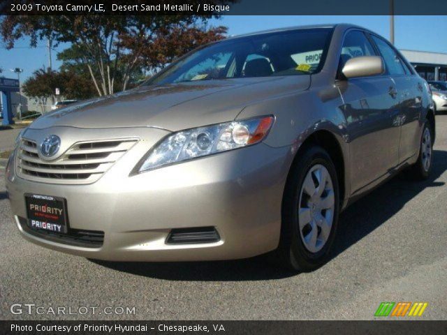 2009 Toyota Camry LE in Desert Sand Metallic