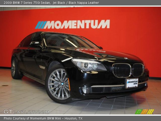 2009 BMW 7 Series 750i Sedan in Jet Black