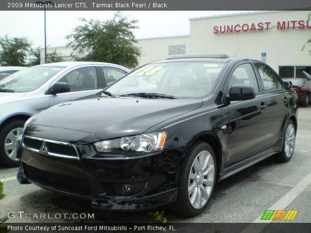 2009 Mitsubishi Lancer GTS in Tarmac Black Pearl