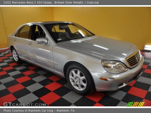 2002 Mercedes-Benz S 430 Sedan in Brilliant Silver Metallic