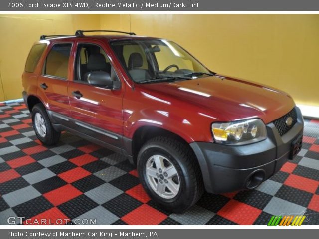 2006 Ford Escape XLS 4WD in Redfire Metallic