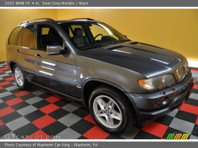 2003 BMW X5 4.4i in Steel Grey Metallic