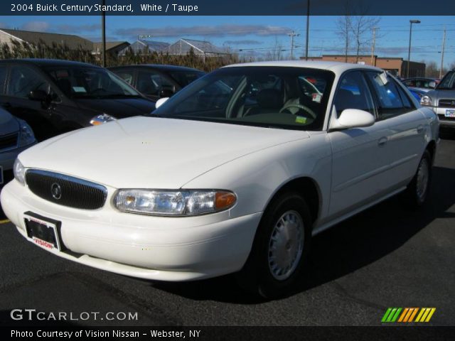 2004 Buick Century Standard in White