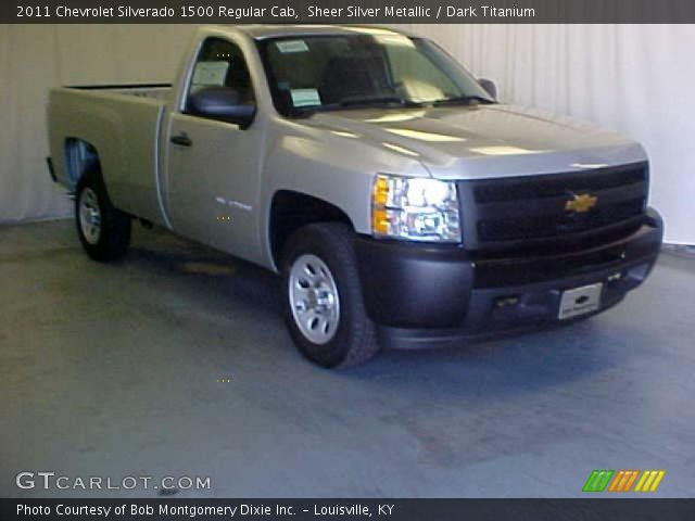 2011 Chevrolet Silverado 1500 Regular Cab in Sheer Silver Metallic