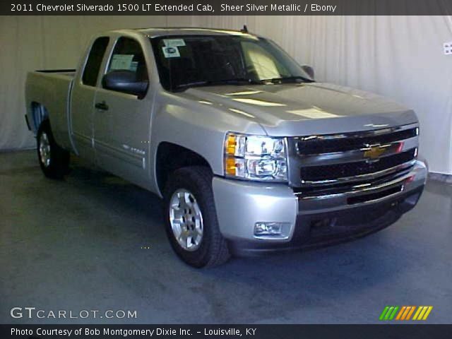 2011 Chevrolet Silverado 1500 LT Extended Cab in Sheer Silver Metallic