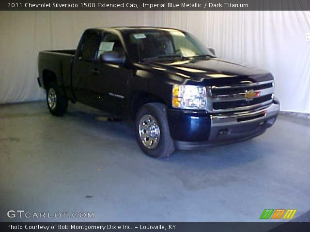 2011 Chevrolet Silverado 1500 Extended Cab in Imperial Blue Metallic