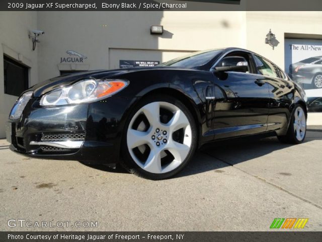 2009 Jaguar XF Supercharged in Ebony Black