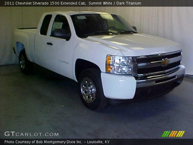 2011 Chevrolet Silverado 1500 Extended Cab in Summit White