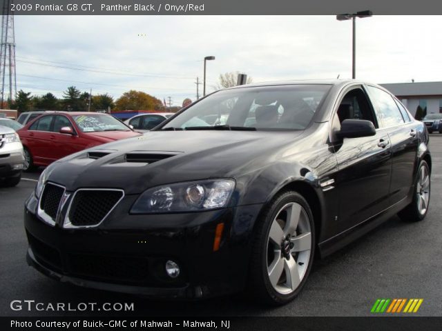2009 Pontiac G8 GT in Panther Black