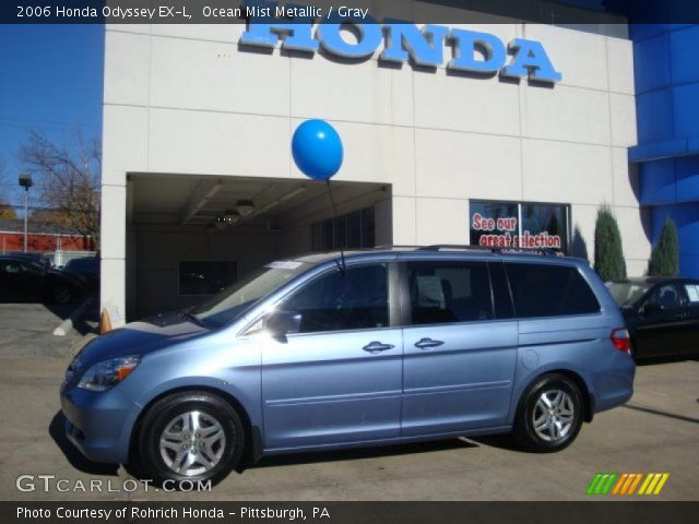 2006 Honda Odyssey EX-L in Ocean Mist Metallic