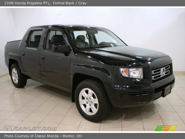 2008 Honda Ridgeline RTL in Formal Black