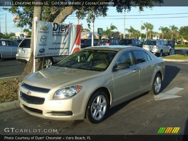2011 Chevrolet Malibu LS in Gold Mist Metallic