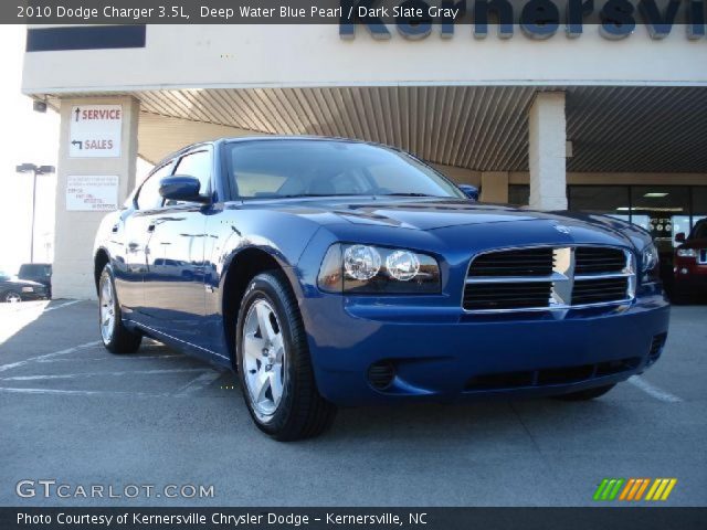 2010 Dodge Charger 3.5L in Deep Water Blue Pearl