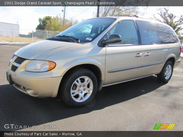 2001 Dodge Grand Caravan Sport in Champagne Pearl