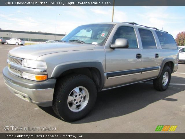 2001 Chevrolet Suburban 1500 LT in Light Pewter Metallic