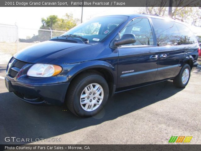 2001 Dodge Grand Caravan Sport in Patriot Blue Pearlcoat