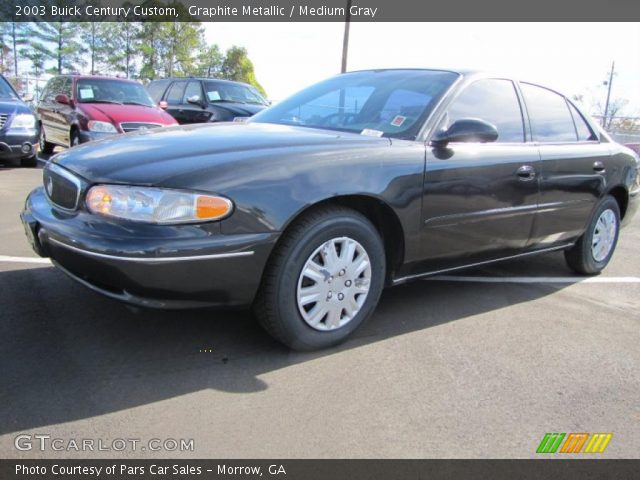 2003 Buick Century Custom in Graphite Metallic