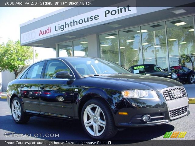 2008 Audi A4 2.0T Sedan in Brilliant Black