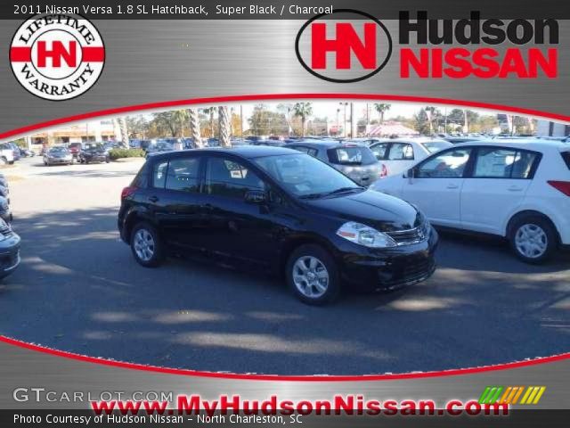 2011 Nissan Versa 1.8 SL Hatchback in Super Black