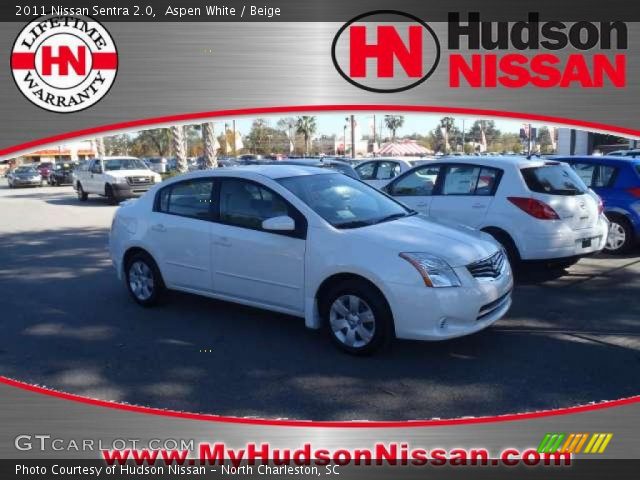 2011 Nissan Sentra 2.0 in Aspen White