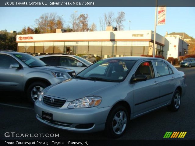 2008 Toyota Corolla CE in Silver Streak Mica