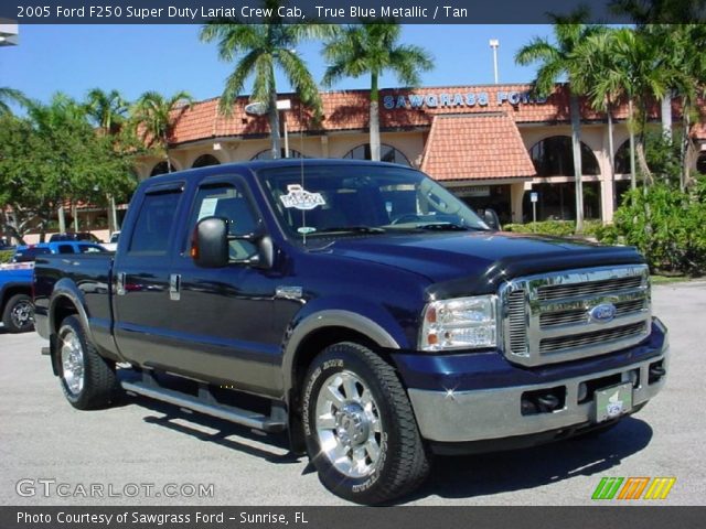 2005 Ford F250 Super Duty Lariat Crew Cab in True Blue Metallic